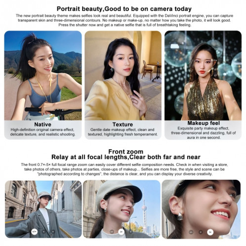 Huawei nova 12 Pro, 12 Go + 256 Go, identification par empreinte digitale à l'écran, HarmonyOS 4.0 Octa Core de 6,76 pouces, réseau : 4G, NFC, OTG, ne prend pas en charge Google Play (blanc) SH701A412-09
